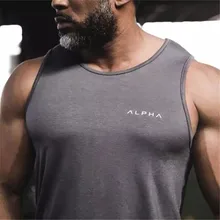 Новинка, мужские майки без рукавов, летние хлопковые мужские майки с принтом, Майки для тренажерного зала, одежда для бодибилдинга, майка