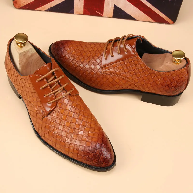 Блестящие модельные мужские туфли на заказ; Роскошные брендовые итальянские удобные туфли-оксфорды в стиле ретро на плоской подошве; Кожаные Туфли-оксфорды для мужчин