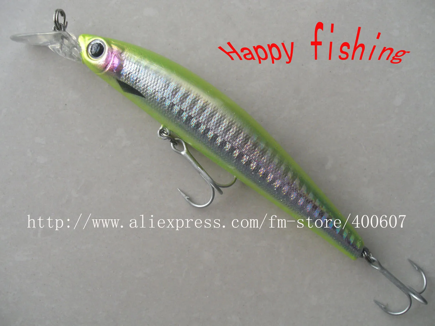 Japanese Style Bass Terminator Minnow Fishing Lure M125F with High