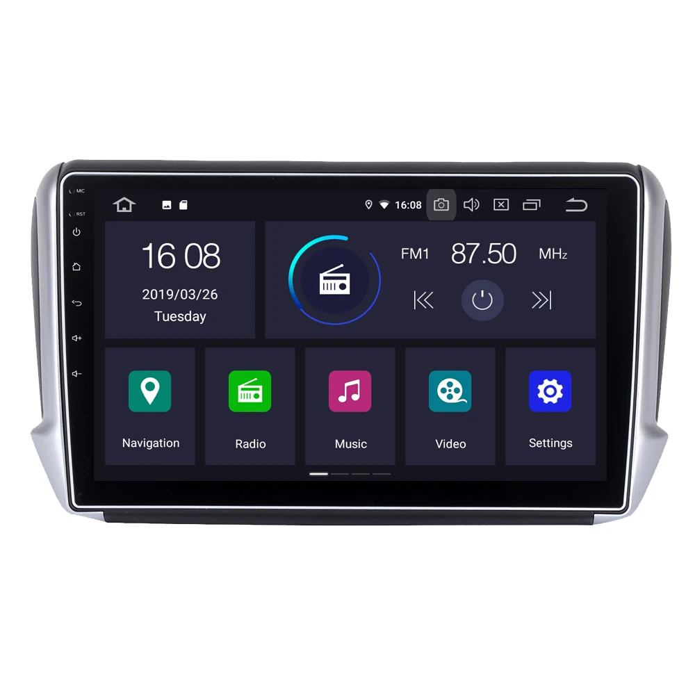 Best RoverOne For Peugeot 208 2008 Android 9.0 Autoradio Car Multimedia Player Radio GPS Navigation Head Unit NO DVD 0 Best RoverOne For Peugeot 208 2008 Android 9.0 Autoradio Car Multimedia Player Radio GPS Navigation Head Unit NO DVD 0