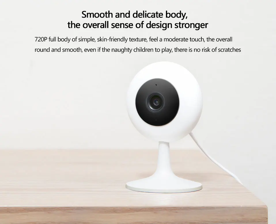 Xiaomi Mi Смарт камера популярная 720P HD Ночное видение Cam Беспроводной WiFi IP Webcam Умный домашний монитор приложение для телефона Компьютер ТВ