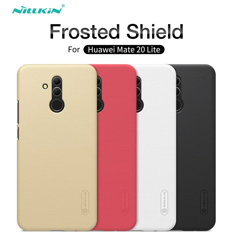 Роскошный Матовый Жесткий чехол NILLKIN для Huawei Mate 20 Lite ультратонкий противоударный