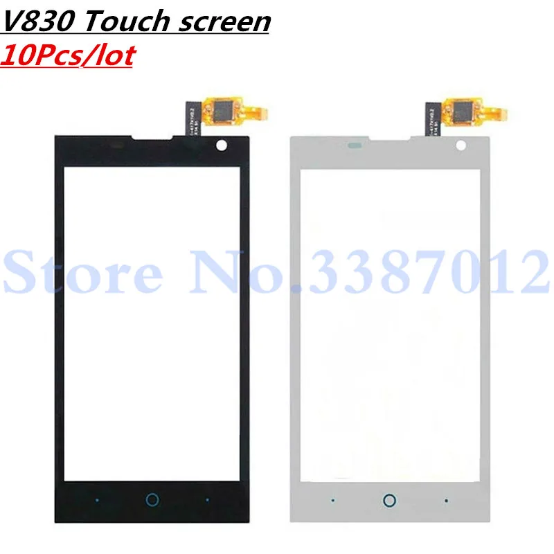 10Pcs Replacement For ZTE Blade G LUX V830W Kis 3 Max V830 Touch Screen Digitizer Sensor Outer Glass Lens Panel | Мобильные телефоны