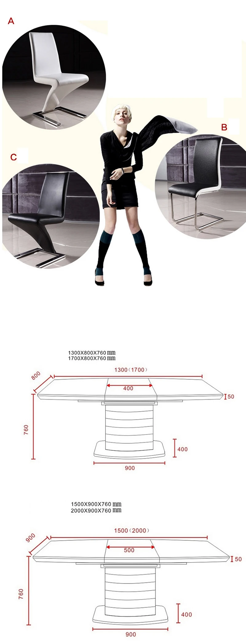 dining table-long-size