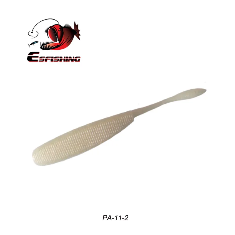 Esfishing рыболовные приманки весна мягкий силиконовый привод Shad 10 см 8 шт. снасти для рыбалки на карпа приманка китайская форель соленая - Цвет: PA11