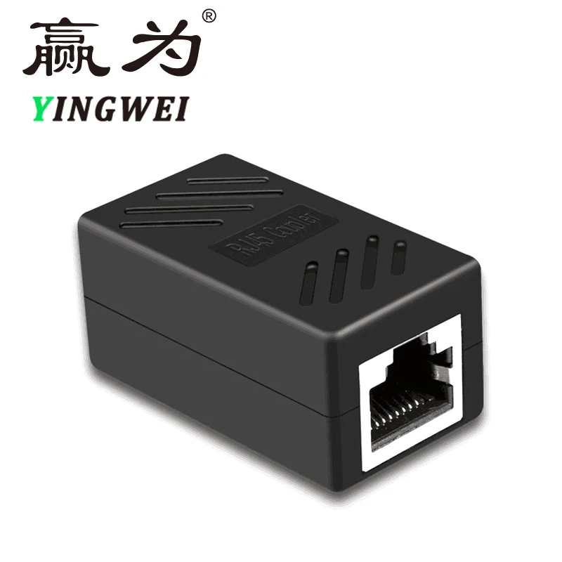 RJ45 Соединительная муфта сетевая Ethernet двойная прямая головка Lan кабель Joiner CAT 5 5E 6 6a