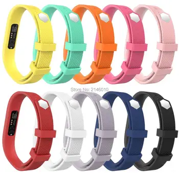 

10PCS Multiple Colors Replacement Watch Bands for Fitbit Flex 2 Wristband Small/Large Size