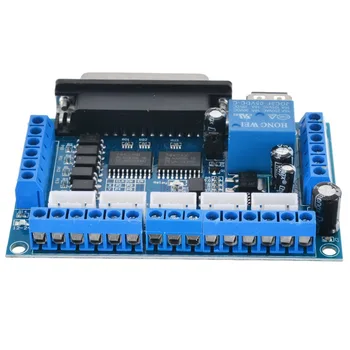 

1pc 5 axis CNC Breakout Board with USB Cable for Stepper Motor Driver MACH3 Parallel Port Control