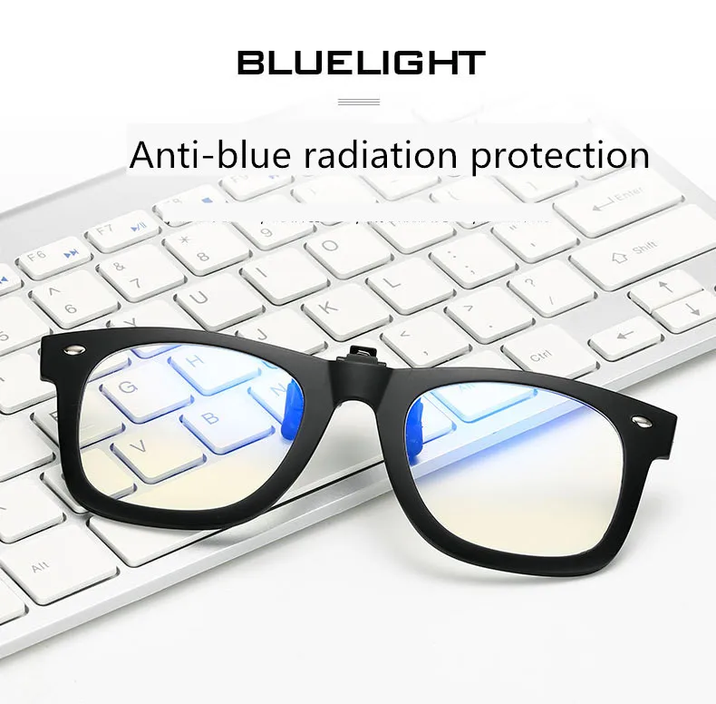 

Anti Blue Ray Clip On Glasses Men Women Computer Goggles Game Glasses Anti-Blue Light Radiation Resistant Eyewear