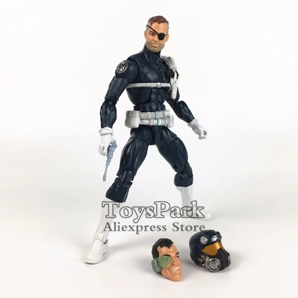

Marvel Legends Series 6" NICK FURY Action Figure From Captain America Civil War Giant Man BAF Wave Collectible Original