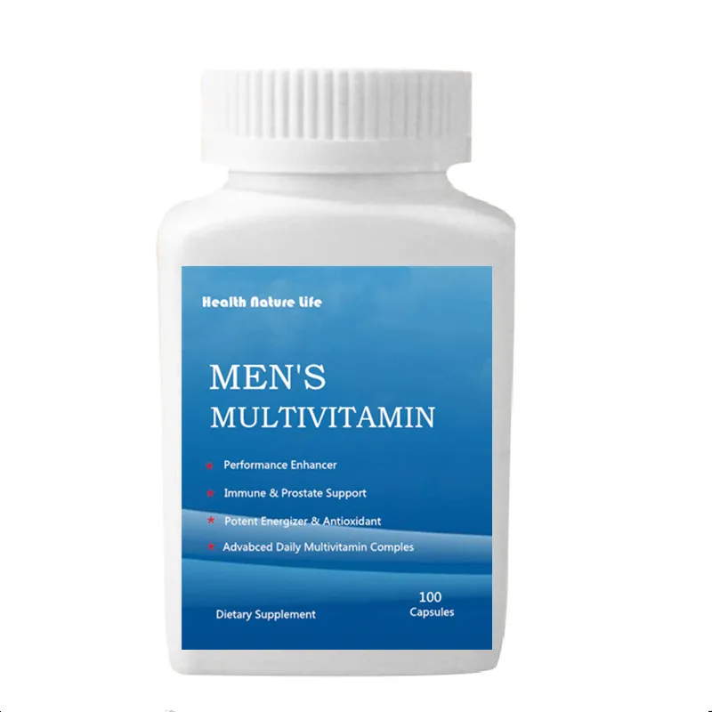 

Men's Daily Multivitamin Supplement - Vitamins A C D E B1 B2 B12