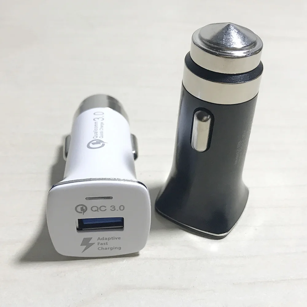 Автомобильное зарядное устройство Быстрая зарядка QC3.0 5 9 12 В usb адаптер