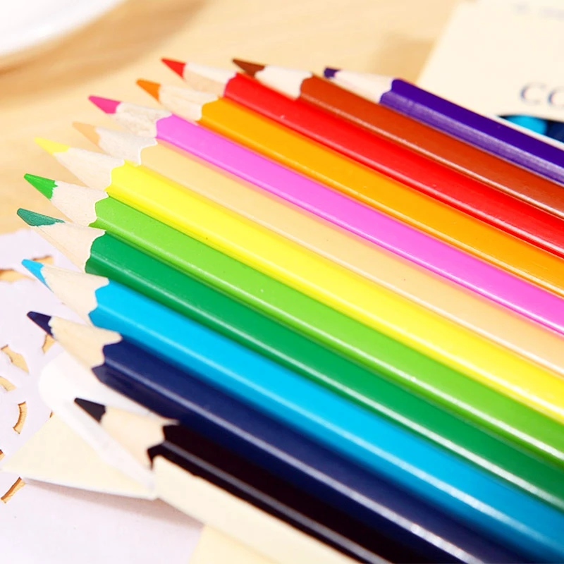 Korea Style Stationery Pure Wind Drawing Color Pencil Secret Garden 12
