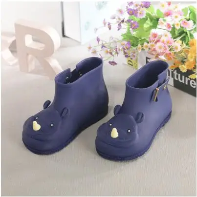 mini melissa rhino rain boots