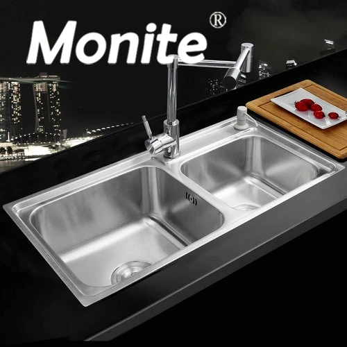 

Swivel 360 Kitchen Faucet+Bathroom Sink Faucet Torneira 304 Stainless Steel WashBasin Countertop SS-98528-4 Mixer Tap