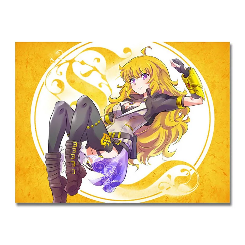 

Cross Stitch DIY Painting 5D Diamond BWBY Anime Home Decoration Picture Embroidery Pattern Wall Sticker Mosaic Full Square Drill