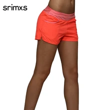 Женские шорты для бега 2 в 1, шорты для бега, крутые женские спортивные шорты для фитнеса, женские спортивные шорты для бега