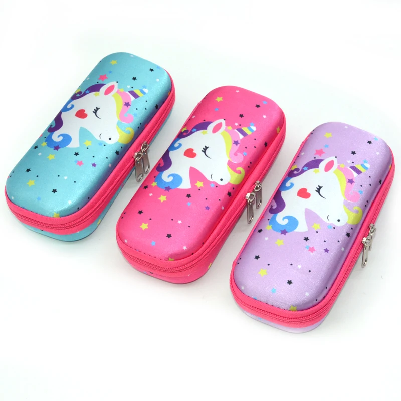 Пенал Единорог Estuche Unicornio Escolar Trousse Stylo кавайная коробка Eva для девочек Escolar Kawaii Pennen Etui Astucci