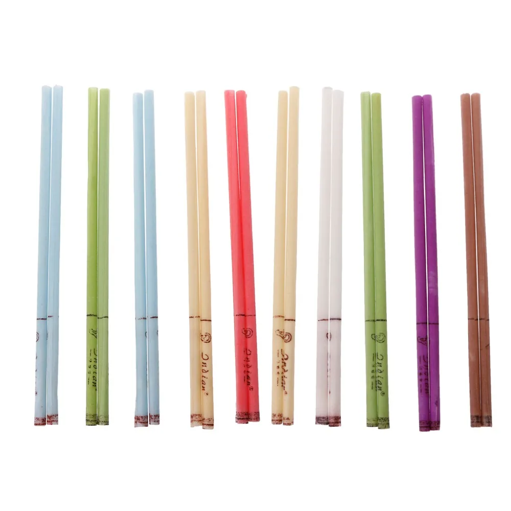 ZLROWR 10Pcs/Set Ear Cleaner Wax Removal Ear Candles Treatment Care