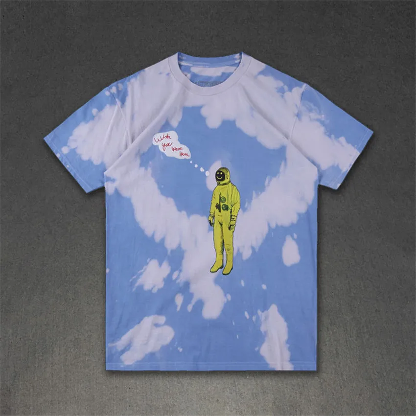 

2019 Travis Scott Astroworld Festival Run Tie Dye Tee Fashion t-shirts Men Women High Quality ASTROWORLD TRAVIS SCOTT t-shirts