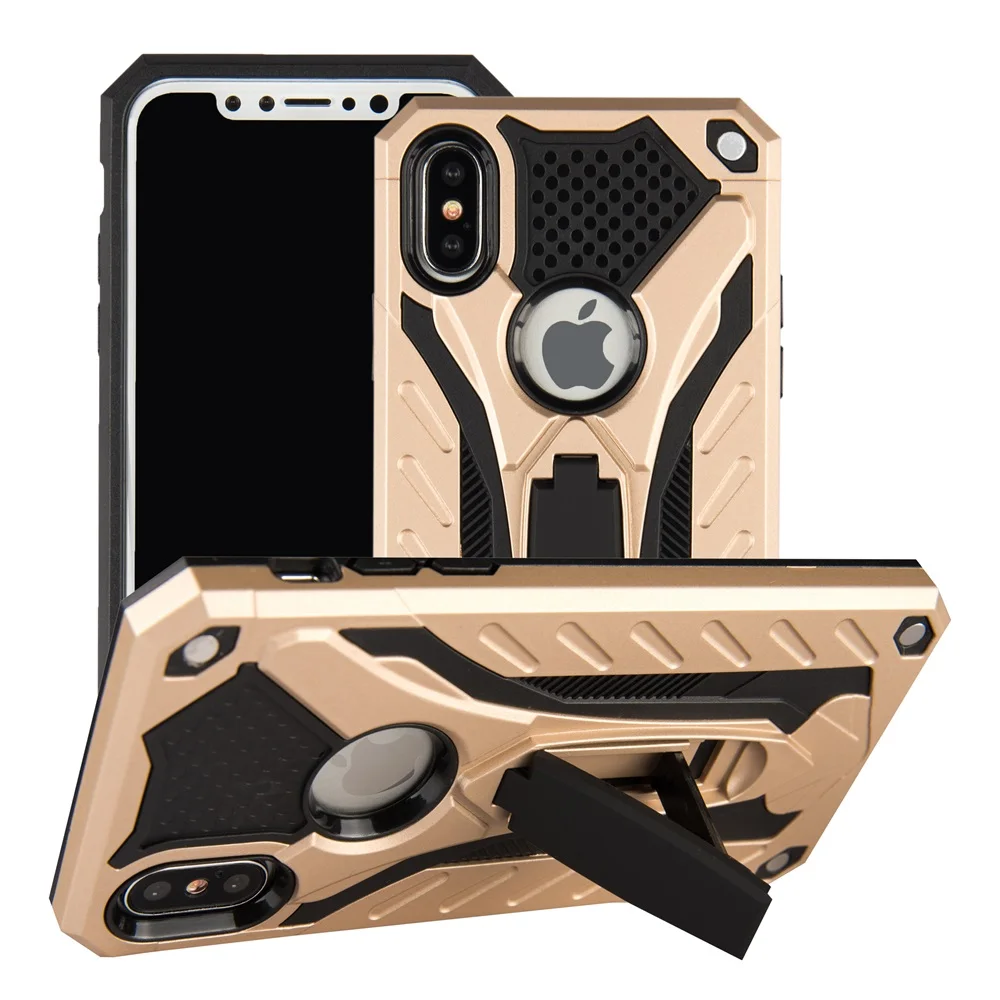 Case For iPhone 13 Pro Max 12 11 7 8 Shockproof Military Drop Silicon Case For iPhone 6 6s Plus X 5 5s SE Kickstand TPU Cover cool iphone 12 pro max cases