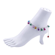 10 шт./партия,,, Модные Разноцветные Подвески, металлические ножной браслет, браслет на щиколотке