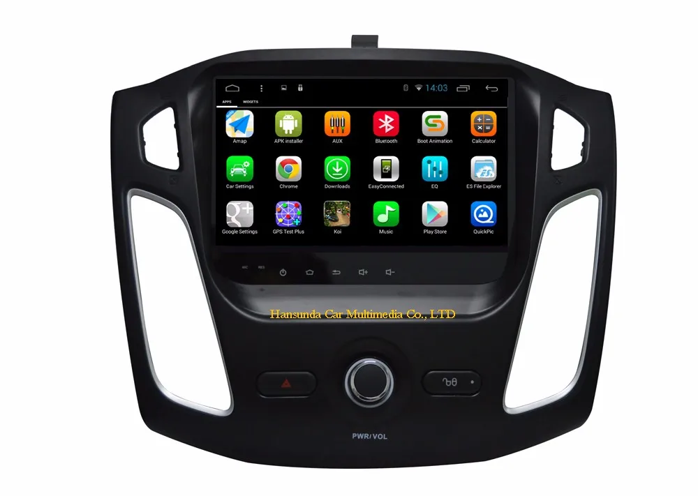 Android автомобильный DVD gps для Ford Focus 3 2012- 9 дюймов Большой HD емкостный сенсорный экран/разрешение HD 1024*600
