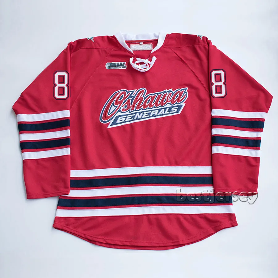 Kowell Oshawa Generals 88 eric lindros Stitched Hockey Jerseyin