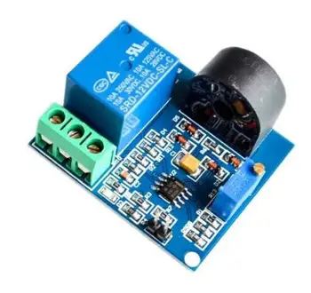 

1 pcs 5A overcurrent protection sensor module AC current sensor 12V relay
