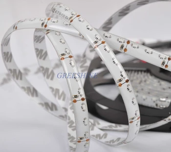 

96leds/M SMD 335 LED Strip Side View 8MM PCB IP65 Silicon Glue Waterproof DC12V 24V White Yellow LED Tape Freeshipping 30m/lot