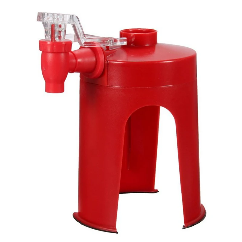 2pcs/lot Cola Drinking Straw Dispenser Hand Pressure Bottled Drinking Water Dispenser Tap Automatic Beverage Switch Drinkers