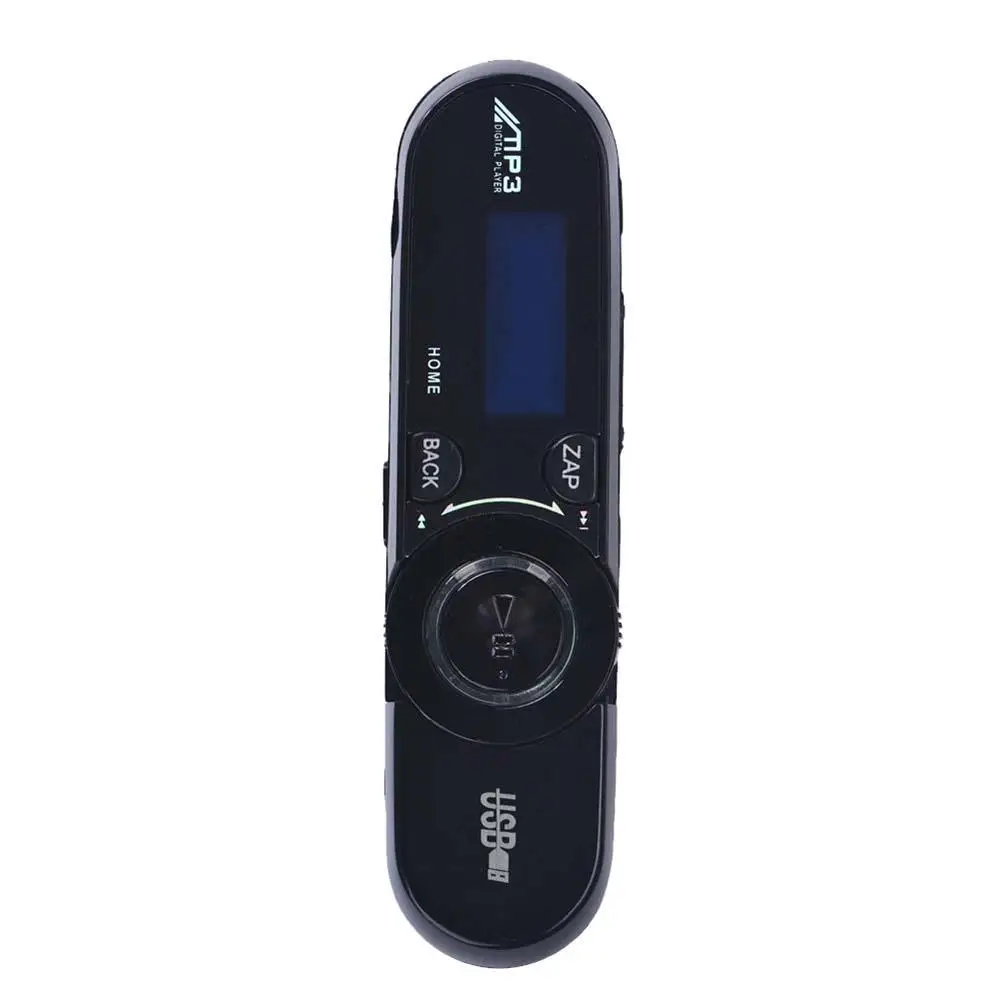 Мини дегитал USB ЖК-экран MP3 плеер Поддержка флэш TF карта плеер MP3 Воспроизведение музыки FM радио мини черный