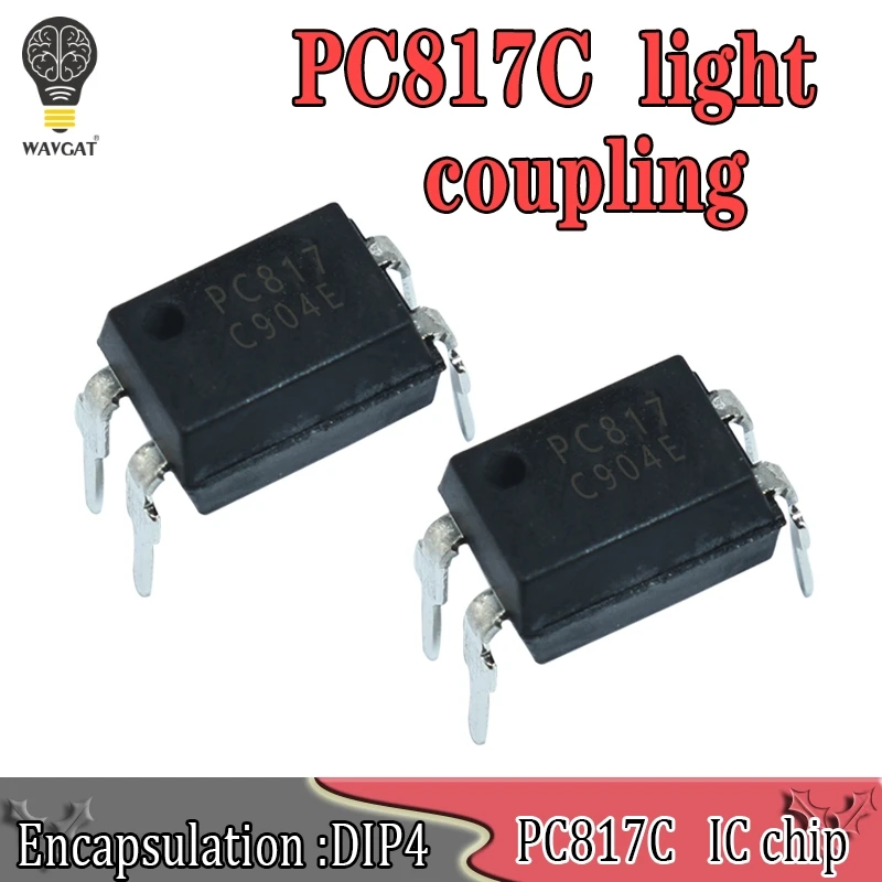 100pcs PC817 PC817C EL817 817 Optocoupler SHARP DIP-4 