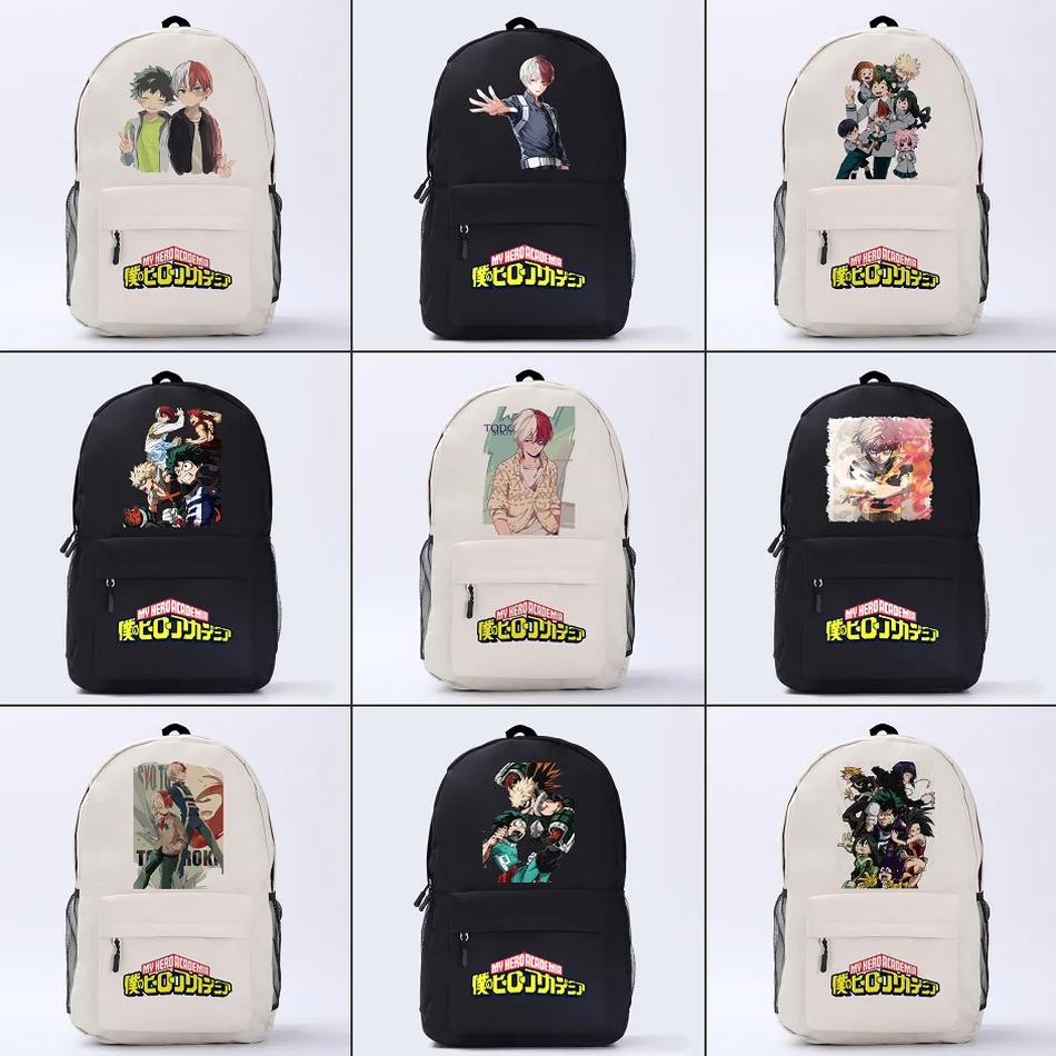 My Boku no Hero Academia Nylon Backpack Midoriya Izuku Student Bookbag