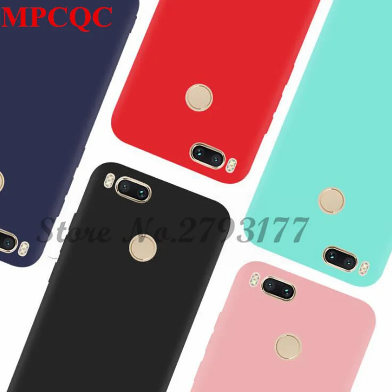 MPCQC Карамельный Цвет ТПУ силиконовый чехол для Xiaomi mi A1 5X 5C 5S 6 Plus красный 4X 4A 4 Pro