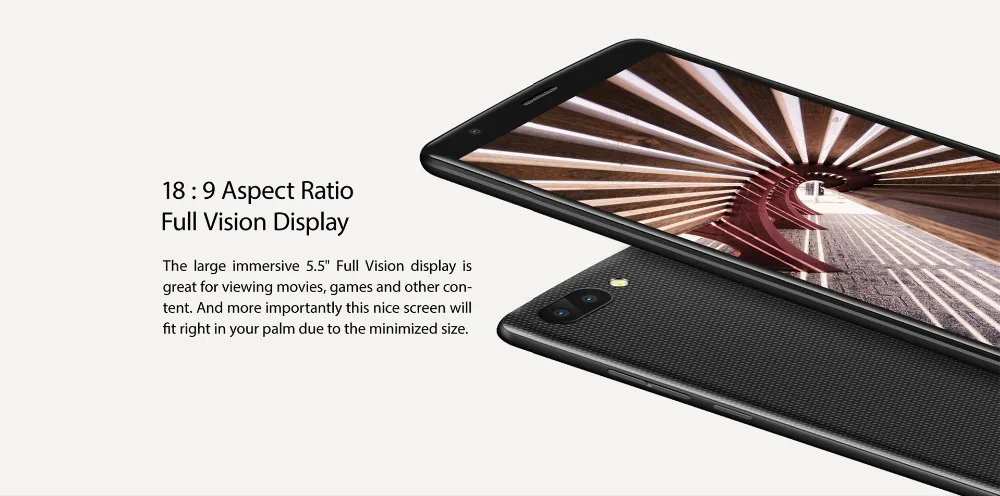 Blackview A20 смартфон 1 ГБ Оперативная память 8 ГБ Встроенная память MTK6580M 4 ядра Android GO 5,5 дюйма 18:9 Экран 3g двойной Камера мобильный телефон