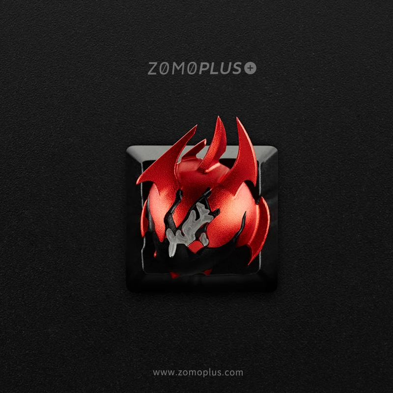  zomo dota dota2 Heart of Tarrasque Artisan Keycap CNC anodized aluminum Compatible Cherry MX switch