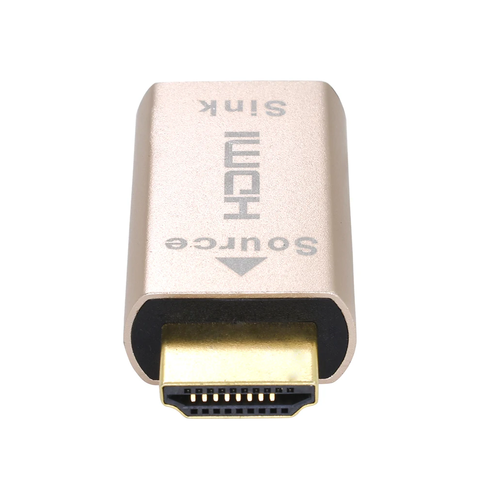 10 шт. TISHRIC 2 в 1 VGA HDMI муляж разъем 4K Безголовый эмулятор привидения дисплея DDC Edid