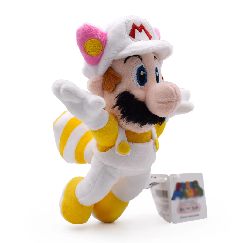 

10pcs/set Super Mario Flying Apsaras Mario Plush Toy Stuffed Peluche Dolls 3 Styles 20 cm Wholesale Price