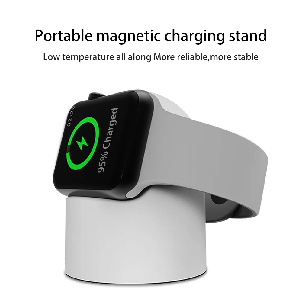 Протефеуиль Qi Беспроводная зарядная станция Док держатель для Apple Watch Series 3 2 Chargeur