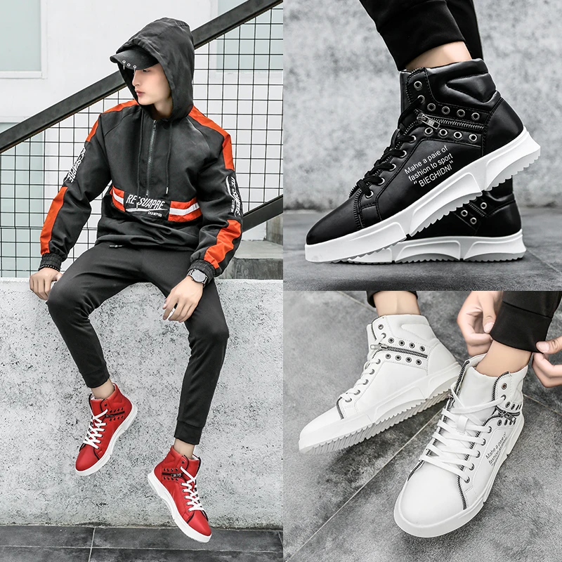 

2018 New Forceing Men's Skateboard Shoes Air High Sport AF1 Male Tennis One Bape Brand Sneakers GYM Disruptor Krasovki