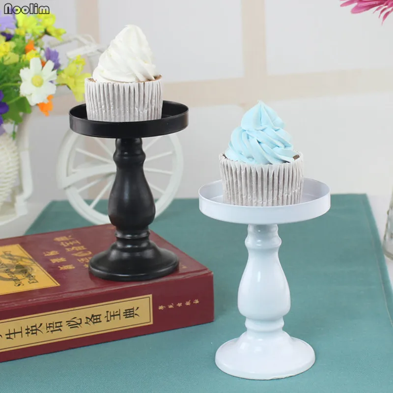 1 шт Утюг круглая подставка для торта стойка для десертов кекс прозрачная, для конфет стойки формы для выпечки Свадебная вечеринка Украшение стола белый черный