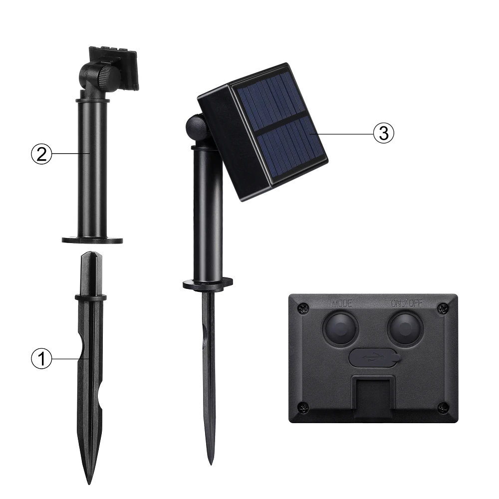 

Waterproof Solar String Light Multi Colors 8 Modes for Switch Holiday Decoration Led Outdoor and Indoor Application Fairy Light