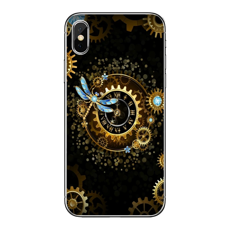 Новые чехлы с механическими приводами в стиле стимпанк для Xiaomi Mi 8 SE Pro 6 6X A1 A2 Lite 5 5s