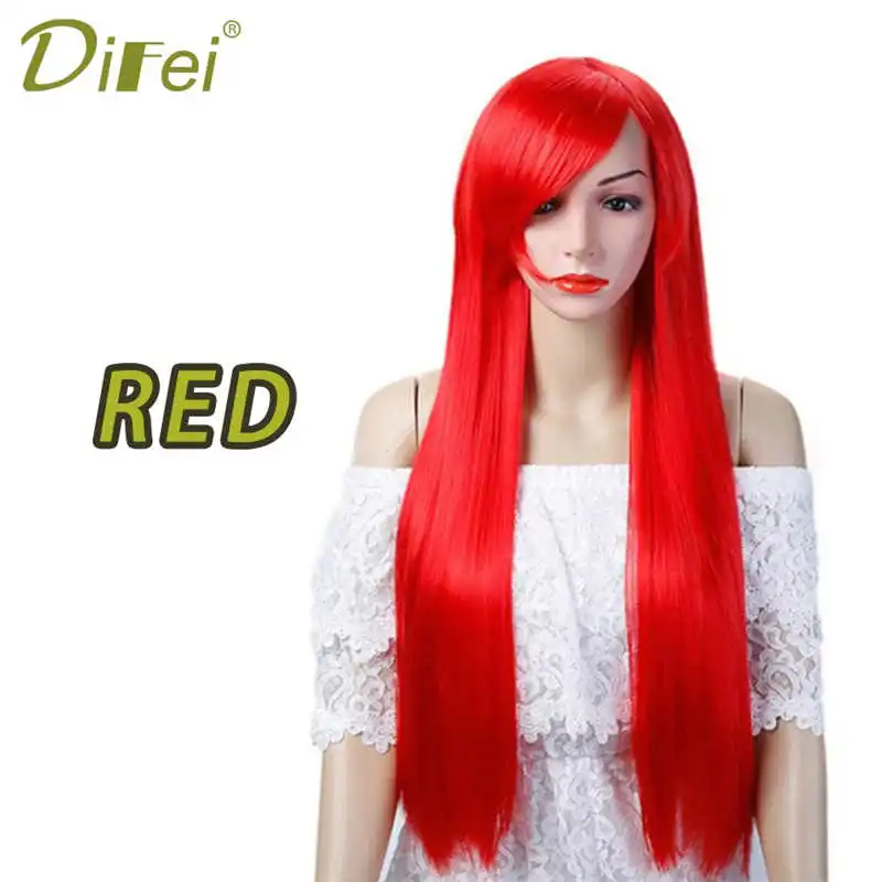 DIFEI-wig-Blond-Pink-Long-Straight-Synthetic-Hair-rich-colors-Cosplay-Wig-For-Women-Heat-Resistant (3)
