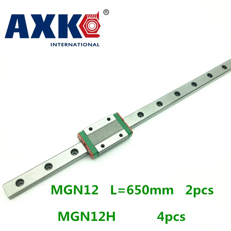 Линейный рельс 12 мм линейный направляющий выступ Mgn12 150 мм 200 мм 250 мм 350 мм 400 мм 450 мм 500 мм 600 мм 650 мм 700 мм 800 мм 1000 мм с Mgn12h длинный