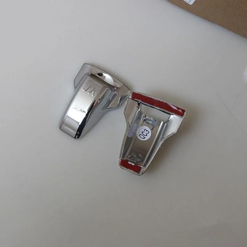 

WELKINRY car auto cover styling For Peugeot 3008 2013-2015 ABS chrome front window wiper hood bonnet water spray nozzle cap trim