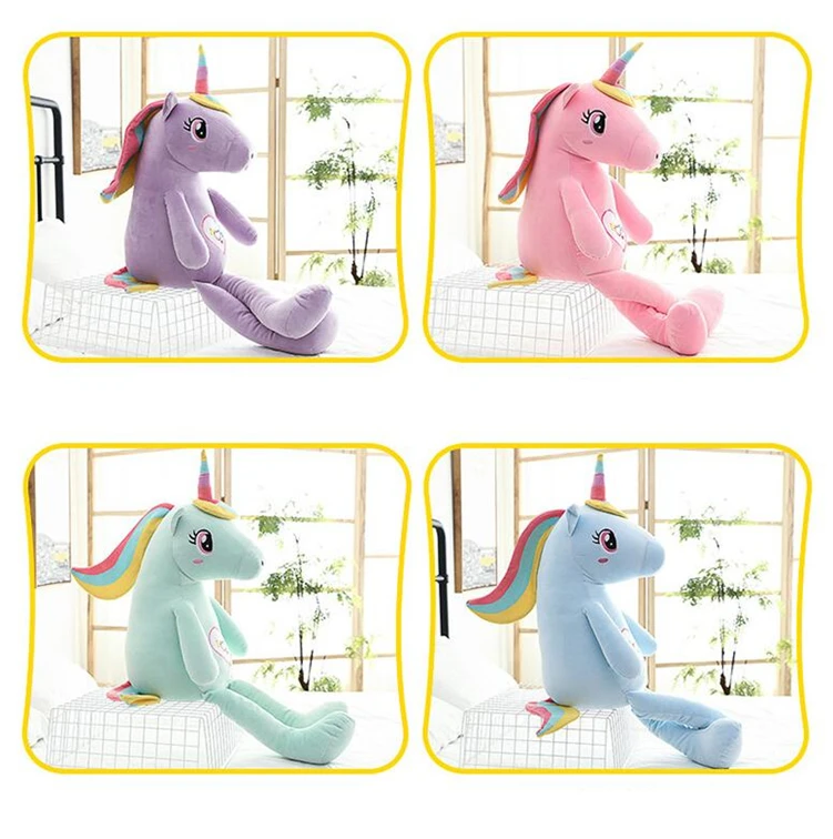 Large Rainbow Unicorn Plush Toy -Unicorn Fashion