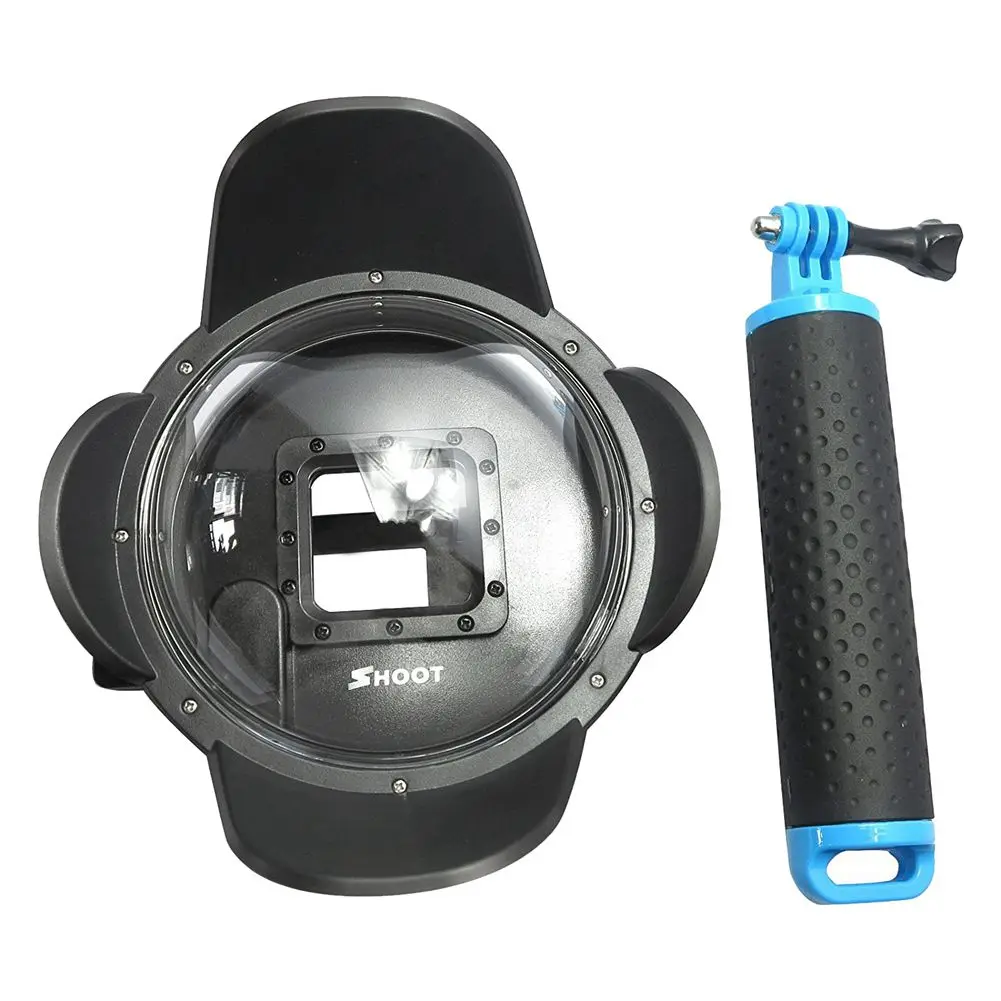 SHOOT Mini 2.5 Version 4 inch Lens Hood Dome Port Cover for Gopro Hero