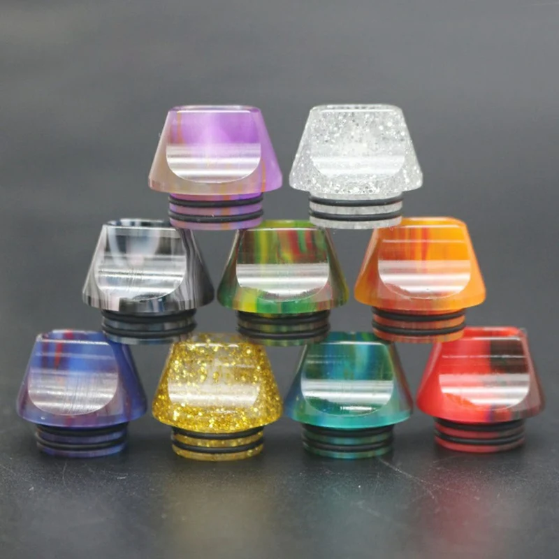 

810 Drip Tip Resin Mouthpiece for X-Priv Stick V8 V8 Big Baby V12 Prince DRAG UFORCE T1 T2 E Cig Revenger Accessories